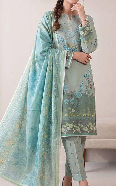 Salitex Warm Grey Lawn Suit | Pakistani Lawn Dress in USA- Image 1