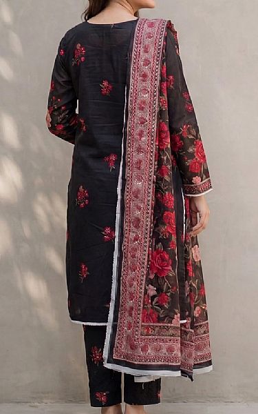 Salitex Black Lawn Suit | Pakistani Lawn Dress in USA- Image 2