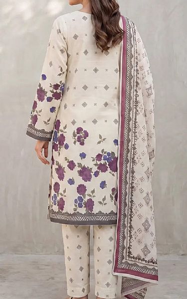 Salitex Off White Lawn Suit | Pakistani Lawn Dress in USA- Image 2