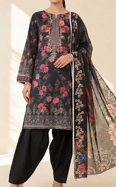 Salitex Black Lawn Suit | Pakistani Lawn Dress in USA- Image 1