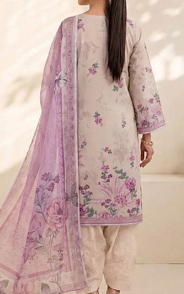 Salitex Off White/Oyster Pink Lawn Suit | Pakistani Lawn Dress in USA- Image 2