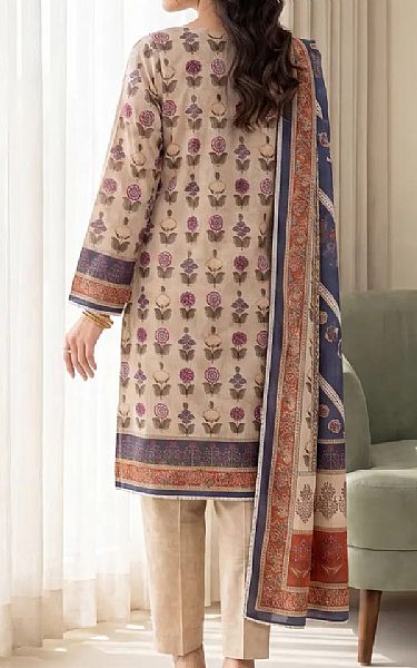 Salitex Beige Lawn Suit | Pakistani Lawn Dress in USA- Image 2