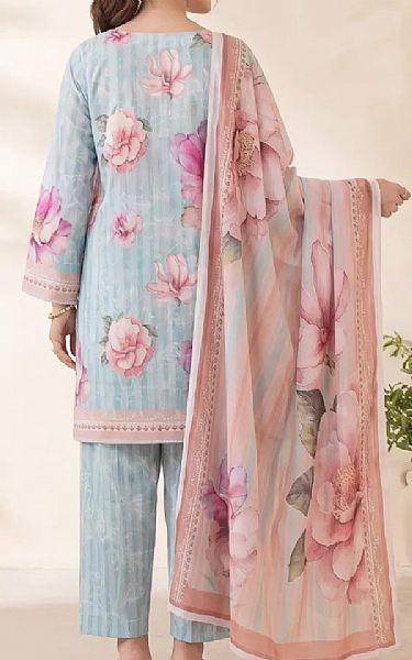 Salitex Pale Aqua Lawn Suit | Pakistani Lawn Dress in USA- Image 2