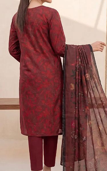 Salitex Wine Red Lawn Suit | Pakistani Lawn Dress in USA- Image 2