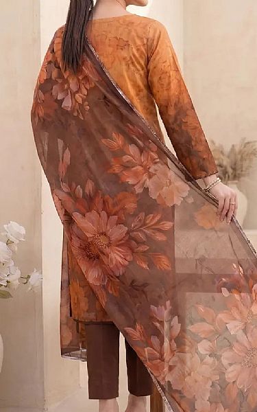 Salitex Sunrise Orange Lawn Suit | Pakistani Lawn Dress in USA- Image 2