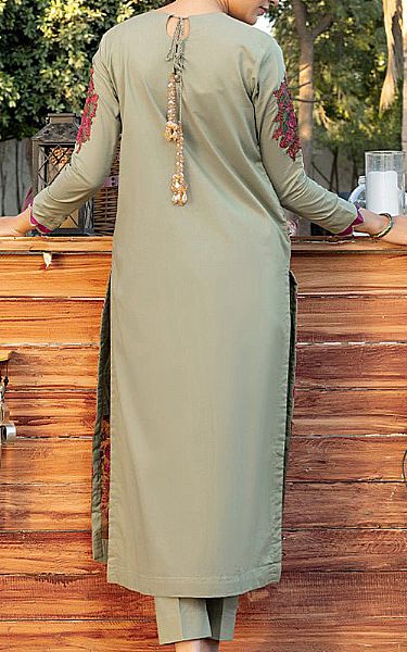 Salitex Pistachio Lawn Suit (2 Pcs) | Pakistani Lawn Suits- Image 2