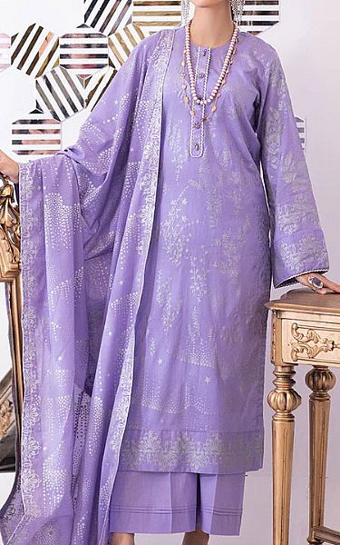 Salitex Pale Purple Lawn Suit | Pakistani Dresses in USA- Image 1