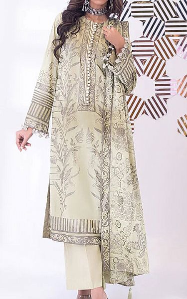 Salitex Ash White Lawn Suit | Pakistani Dresses in USA- Image 1