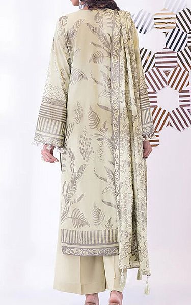 Salitex Ash White Lawn Suit | Pakistani Dresses in USA- Image 2