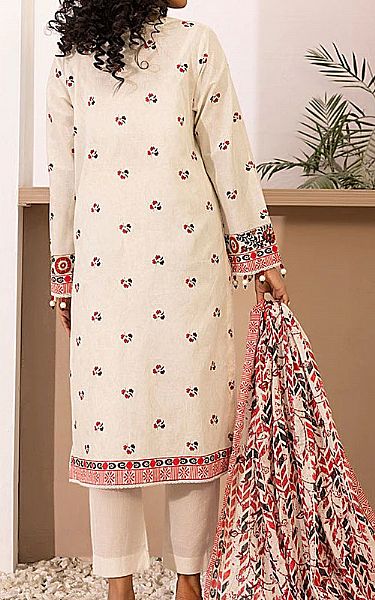 Salitex Off-white Lawn Suit | Pakistani Lawn Dress in USA- Image 2