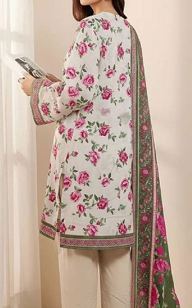 Salitex White Khaddar Suit | Pakistani Winter Dresses in USA- Image 2