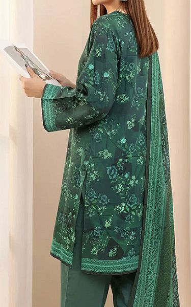 Salitex Green Khaddar Suit | Pakistani Winter Dresses in USA- Image 2