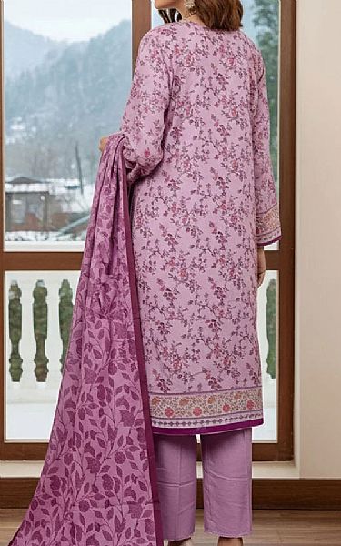 Salitex Lavender Khaddar Suit | Pakistani Winter Dresses in USA- Image 2