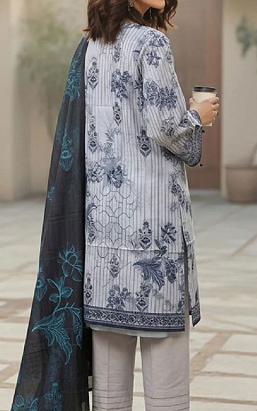 Salitex Sky Blue Khaddar Suit | Pakistani Winter Dresses in USA- Image 2