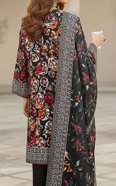 Salitex Black Khaddar Suit | Pakistani Winter Dresses in USA- Image 2