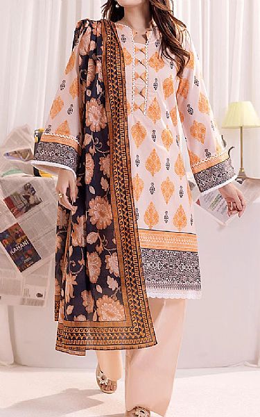 Salitex Oyster Pink Lawn Suit | Pakistani Lawn Dress in USA- Image 1