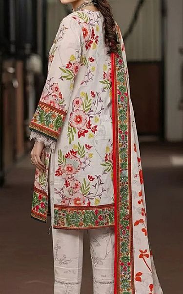 Salitex Off-white Khaddar Suit | Pakistani Winter Dresses in USA- Image 2