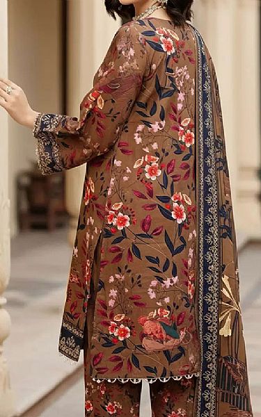 Salitex Brown Khaddar Suit | Pakistani Winter Dresses in USA- Image 2