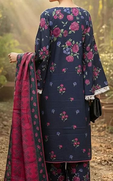 Salitex Black Khaddar Suit | Pakistani Winter Dresses in USA- Image 2