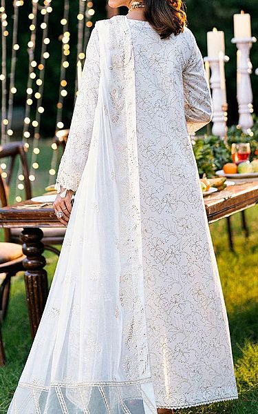 Salitex White Lawn Suit | Pakistani Lawn Dress in USA- Image 2