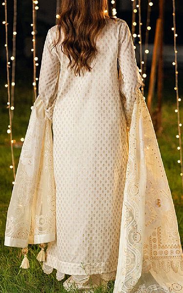 Salitex White Lawn Suit | Pakistani Lawn Dress in USA- Image 2