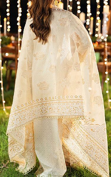 Salitex White Lawn Suit | Pakistani Lawn Dress in USA- Image 2