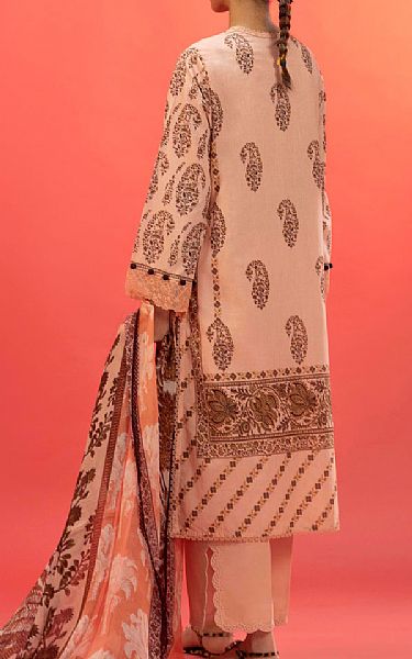 Sana Safinaz Dusty Pink Lawn Suit | Pakistani Lawn Dress in USA- Image 2