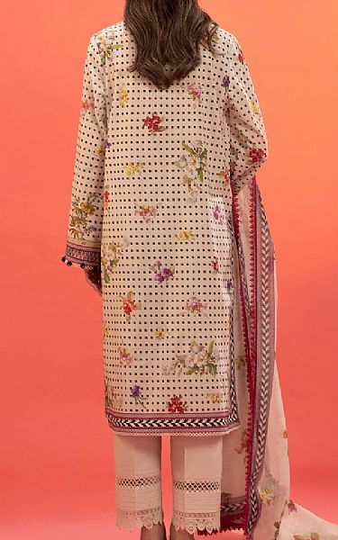 Sana Safinaz Ivory Lawn Suit (2 Pcs) | Pakistani Lawn Dress in USA- Image 2
