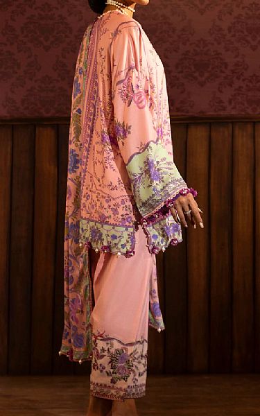 Sana Safinaz Pink Linen Suit | Pakistani Winter Dresses in USA- Image 2