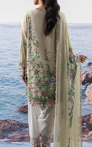 Sana Safinaz Sage Green Lawn Suit | Pakistani Lawn Dress in USA- Image 2