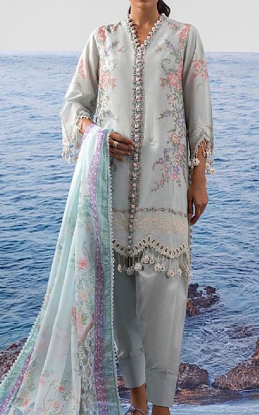 Sana Safinaz Grey Lawn Suit | Pakistani Lawn Dress in USA- Image 1