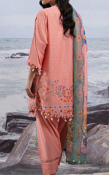 Sana Safinaz Coral Lawn Suit | Pakistani Lawn Dress in USA- Image 2