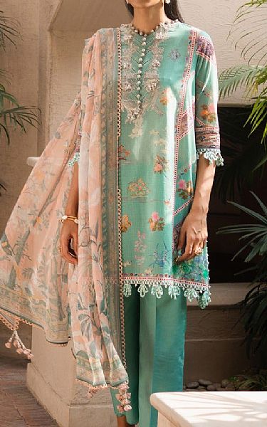 Sana Safinaz Mint Green Lawn Suit | Pakistani Lawn Suits- Image 1