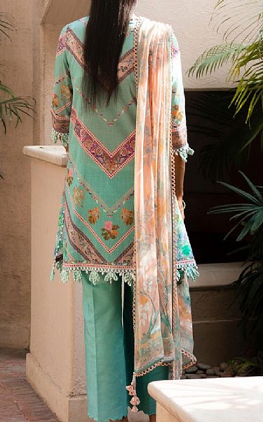 Sana Safinaz Mint Green Lawn Suit | Pakistani Lawn Suits- Image 2