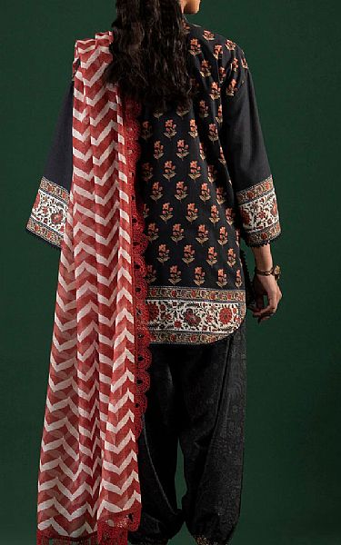 Sana Safinaz Black Lawn Suit | Pakistani Lawn Dress in USA- Image 2