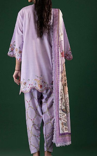Sana Safinaz Lavender Lawn Suit | Pakistani Lawn Dress in USA- Image 2
