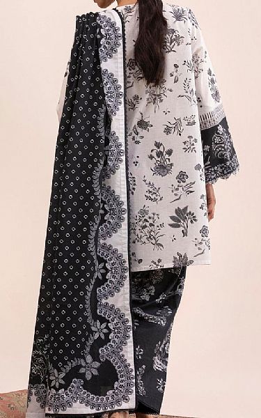 Sana Safinaz White/Black Lawn Suit | Pakistani Lawn Dress in USA- Image 2