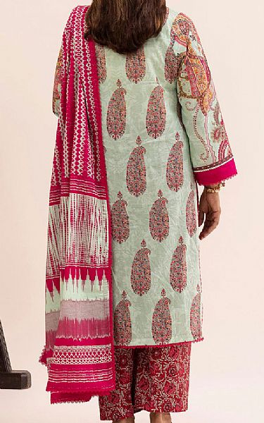 Sana Safinaz Summer Green Lawn Suit | Pakistani Lawn Dress in USA- Image 2