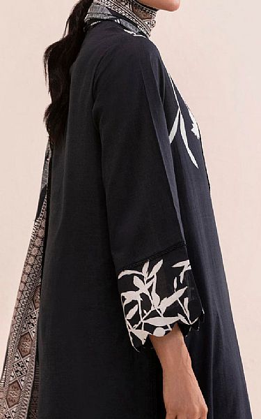 Sana Safinaz Black Lawn Suit | Pakistani Lawn Dress in USA- Image 2