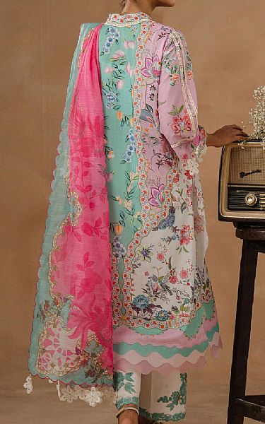 Sana Safinaz Multicolor Lawn Suit | Pakistani Lawn Dress in USA- Image 2