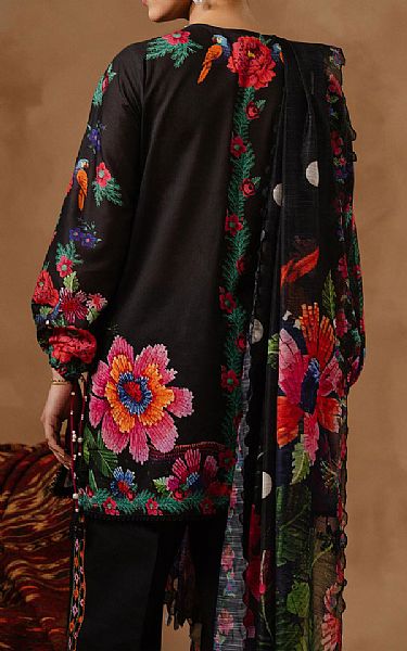 Sana Safinaz Black Lawn Suit | Pakistani Lawn Dress in USA- Image 2