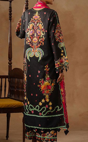 Sana Safinaz Black Lawn Suit | Pakistani Lawn Dress in USA- Image 2