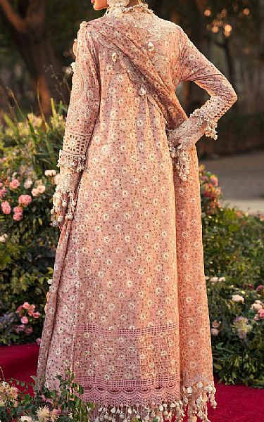 Sana Safinaz Tea Pink Lawn Suit | Pakistani Lawn Suits- Image 2