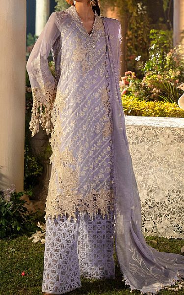 Sana Safinaz Lavender Net Suit | Pakistani Lawn Suits- Image 1
