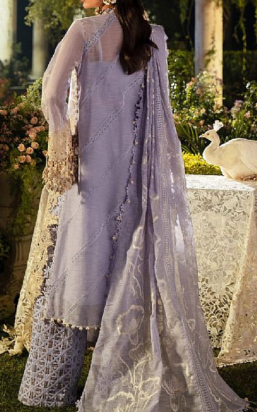 Sana Safinaz Lavender Net Suit | Pakistani Lawn Suits- Image 2