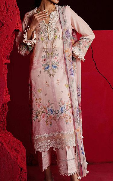 Sana Safinaz Tulip Pink Lawn Suit | Pakistani Lawn Suits- Image 1