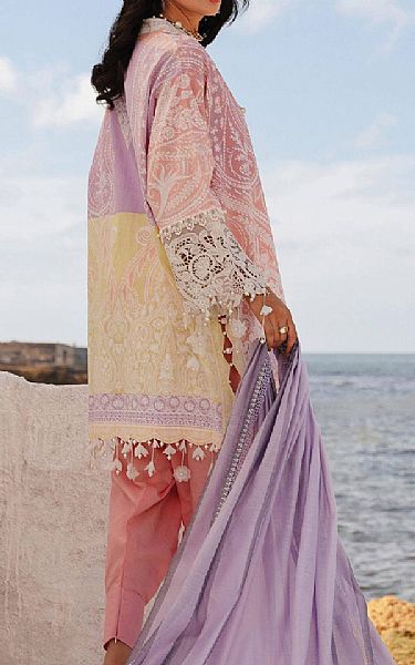 Sana Safinaz Pink/Lavender Lawn Suit | Pakistani Lawn Suits- Image 2