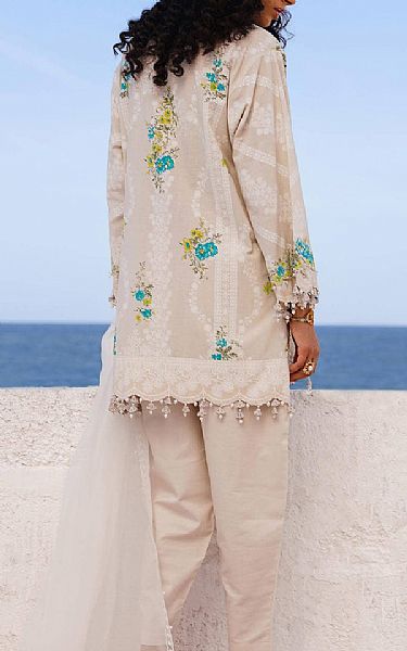 Sana Safinaz Off-whites Lawn Suit | Pakistani Lawn Suits- Image 2