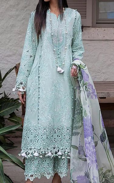 Sky Blue Lawn Suit | Pakistani Dresses 