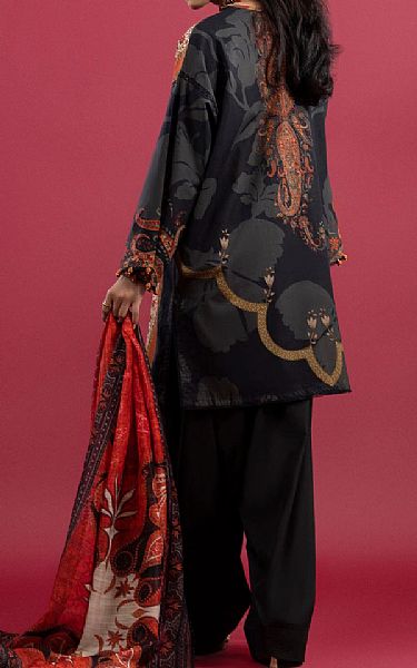 Sana Safinaz Black Lawn Suit | Pakistani Lawn Dress in USA- Image 2
